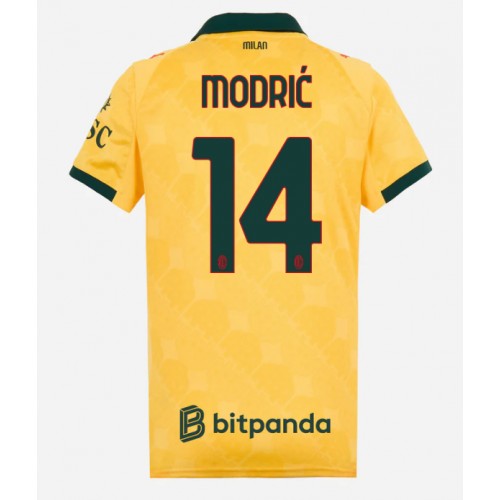 Fotbalové Dres AC Milan Luka Modric #14 Dámské Alternativní 2025-26 Krátký Rukáv